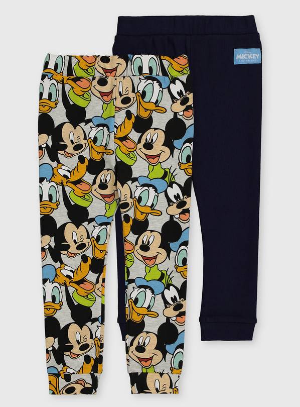 Disney Mickey & Friends Leggings 2 Pack - 1-1.5 years